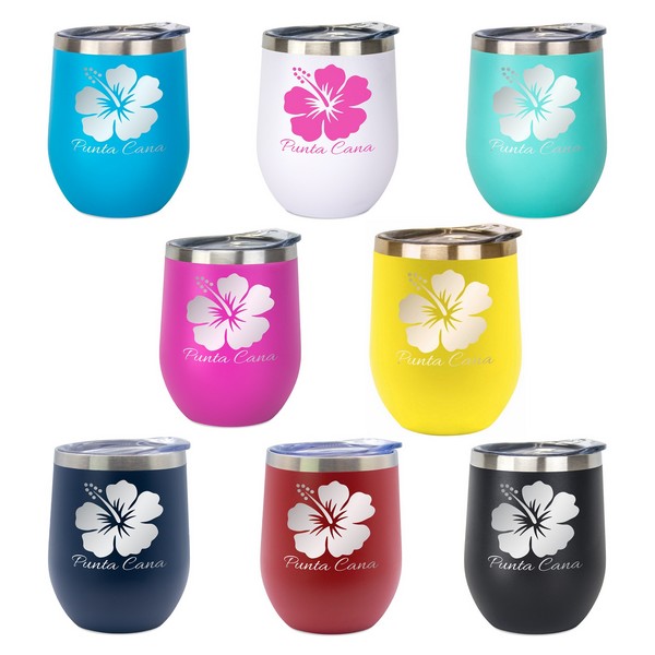 DX8981 11 Oz. Aster Stainless Steel Tumbler Wit...